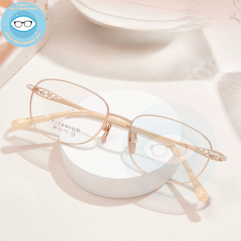 Gọng kính kim loại mã 6173